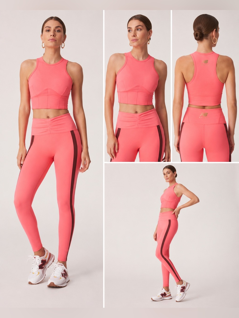 New Balance x Bandier Move Her World Matching Set M NWT High Rise Leggings Bra